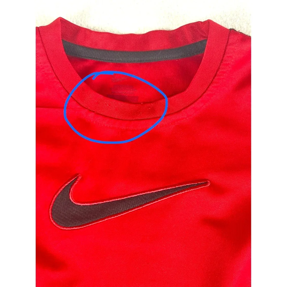 Nike Performance T-Shirt Kids 4T Red Sporty